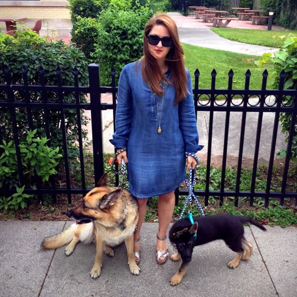 Kenneth Cole Denim Dress. Xs